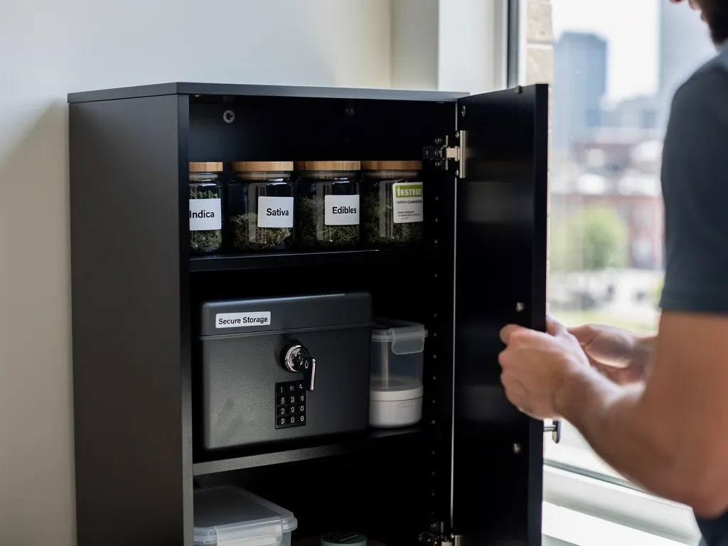 What storage keeps products fresh and secure