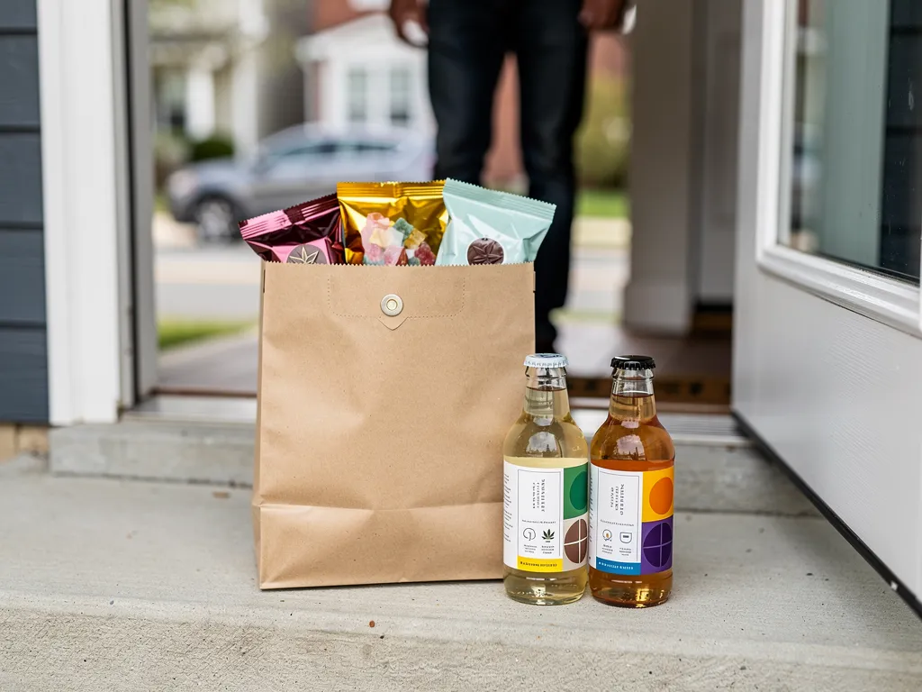 How do I order lab-tested edibles in Bloomfield